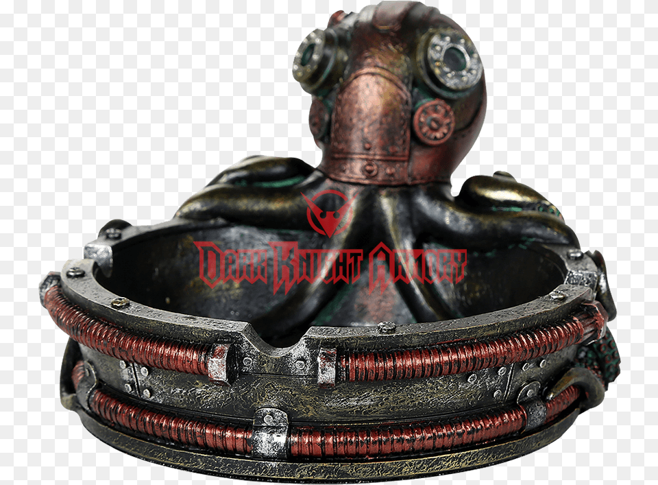 Steampunk Octopus Ashtray Ashtray, Adult, Male, Man, Person Png Image