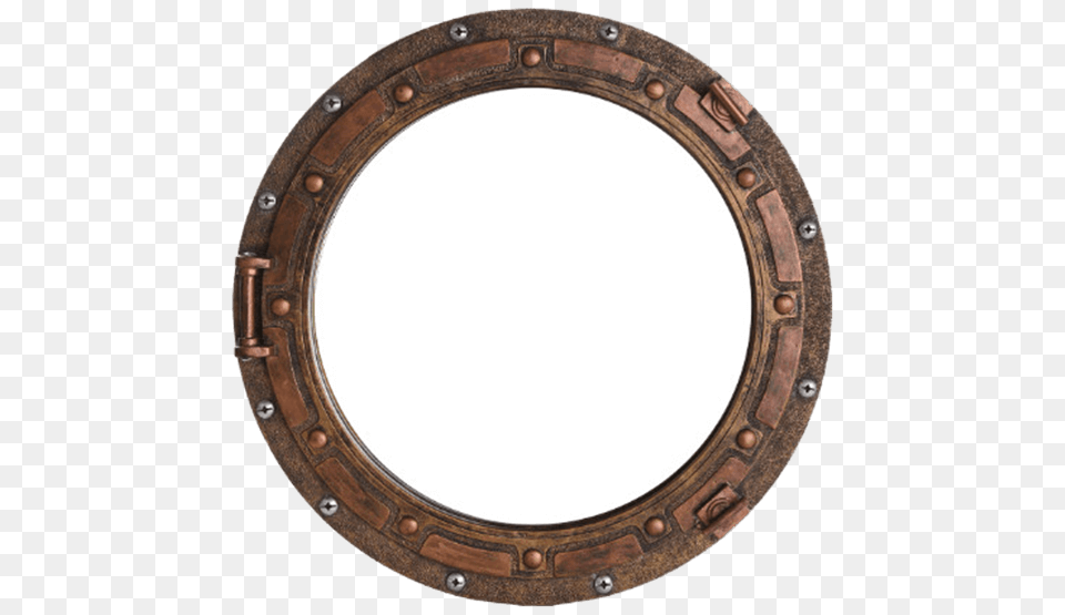 Steampunk Porthole Mirror, Window Free Png