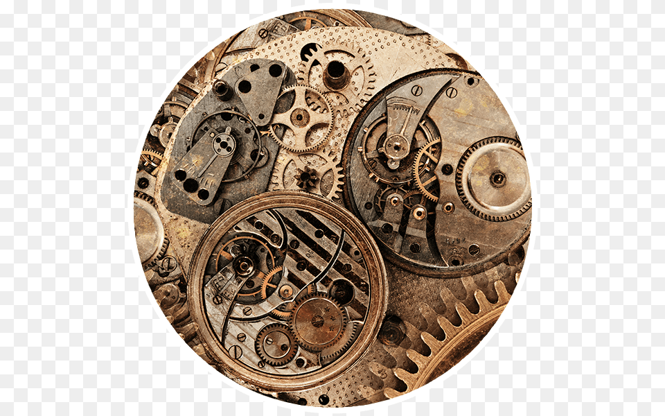 Steampunk Rug, Bronze, Machine, Coil, Spiral Png Image