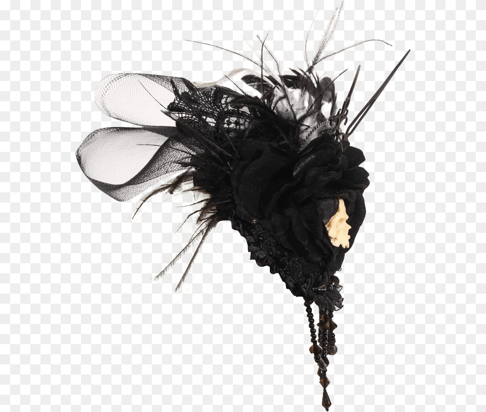 Steampunk Skull Headdress Fascinator, Plant, Animal, Bee, Insect Free Transparent Png