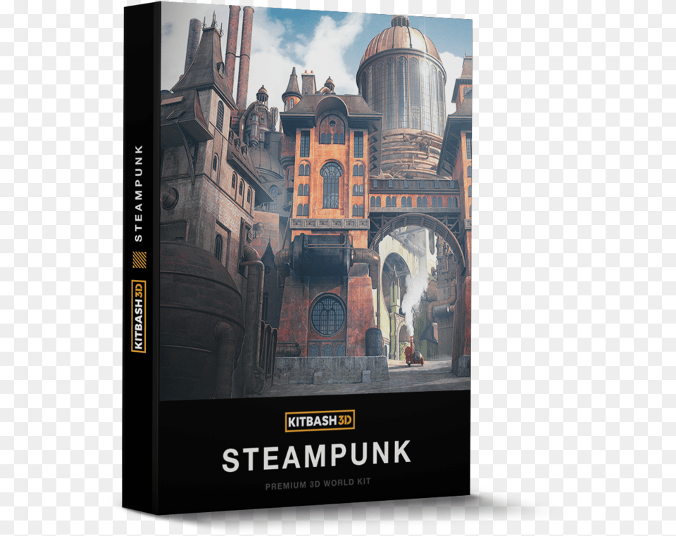 Steampunk Steampunk, Advertisement, Poster, Architecture, Building Png Image