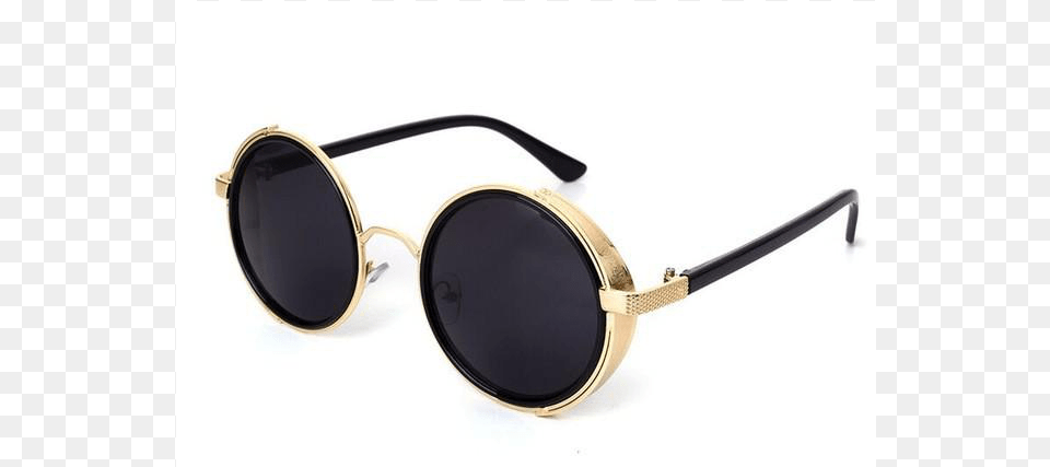 Steampunk Sunglasses Women And Men Vintage Sunglasses Metal Frame, Accessories, Glasses, Jewelry, Locket Free Png