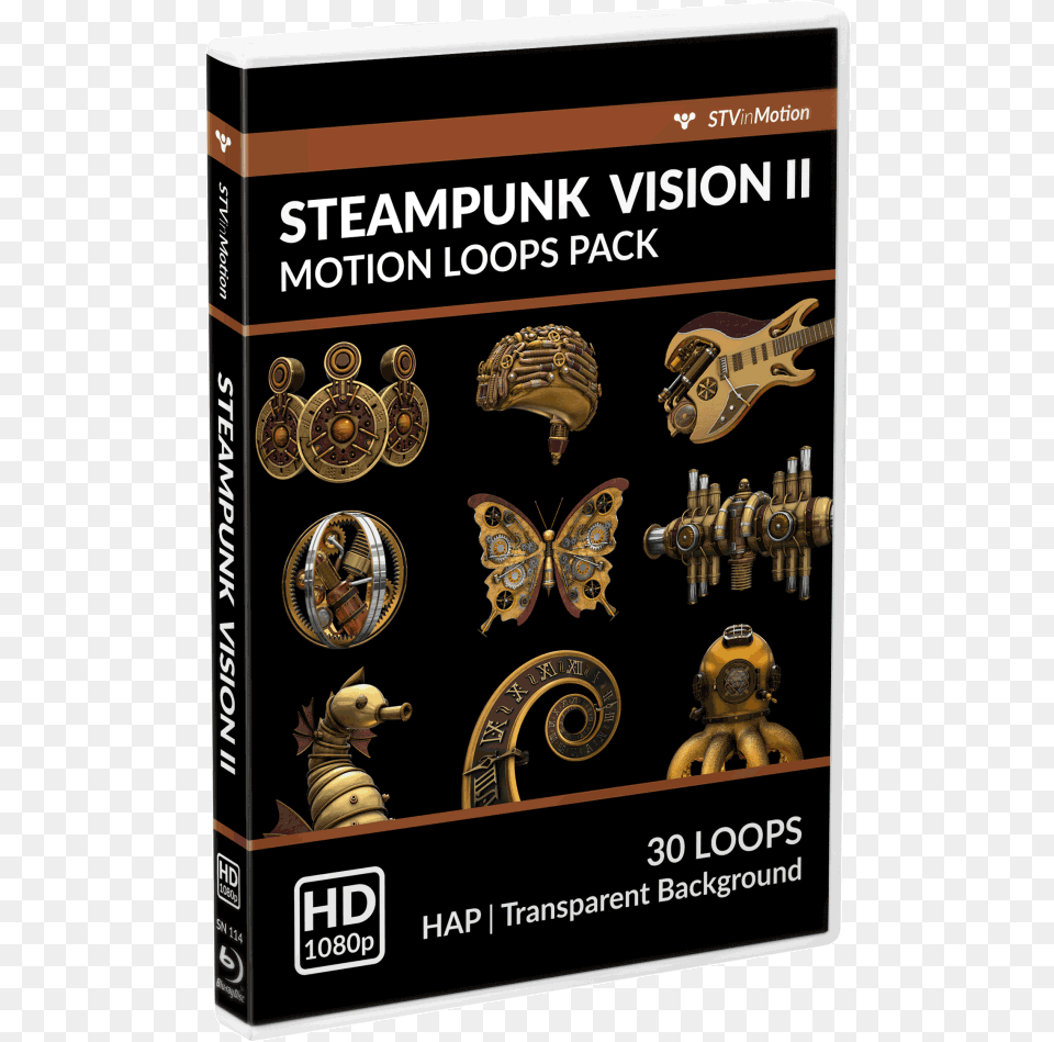 Steampunk Vision Ii Teasme Ii Motion Loops, Treasure, Guitar, Musical Instrument, Bronze Free Transparent Png