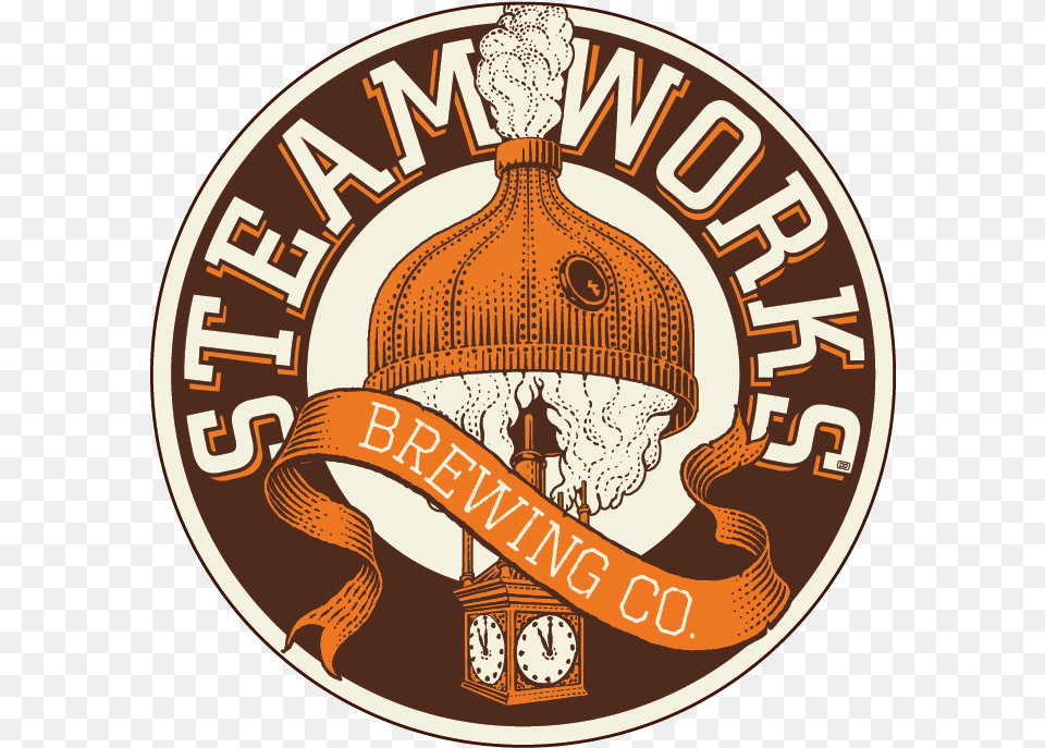 Steamworks Brewing Co Steamworks Brewery Logo, Architecture, Building, Factory, Badge Png