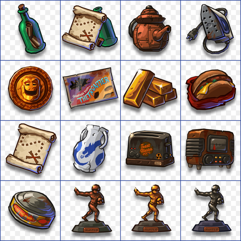 Steamworld Heist Inventory Icons Treasure Icons, Glove, Baseball, Baseball Glove, Clothing Free Png Download