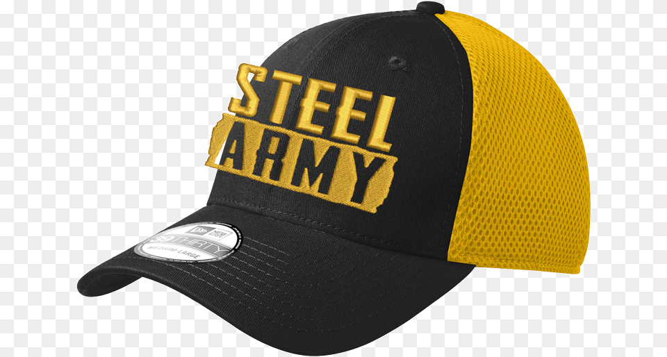 Steel Army Hat For Baseball, Baseball Cap, Cap, Clothing Free Png