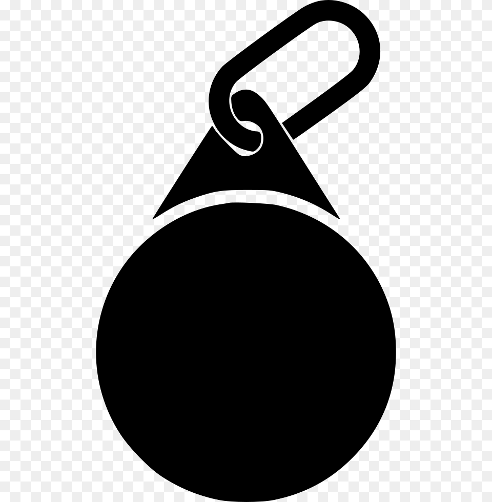 Steel Ball Weight Chain, Ammunition, Grenade, Weapon, Cowbell Png