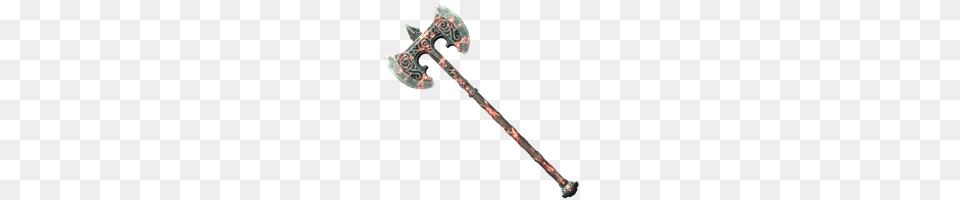 Steel Battleaxe Of Embers, Weapon, Axe, Device, Tool Free Png Download