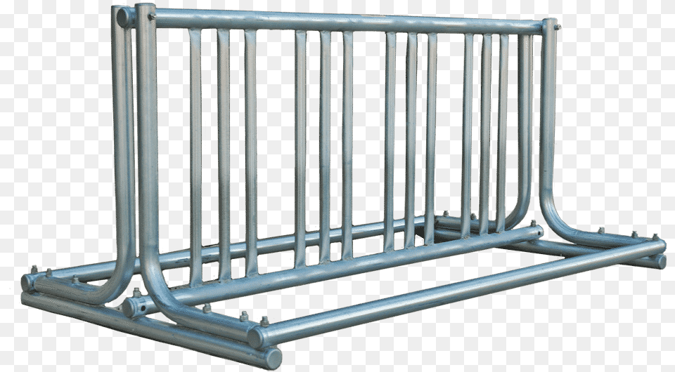 Steel Bike Rack, Fence, Barricade Free Png Download