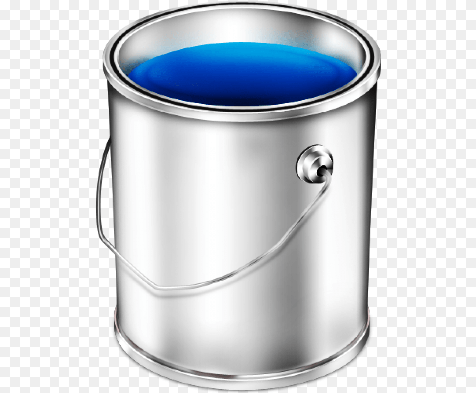 Steel Bucket Image Bucket Of Paint, Paint Container, Bottle, Shaker Free Transparent Png