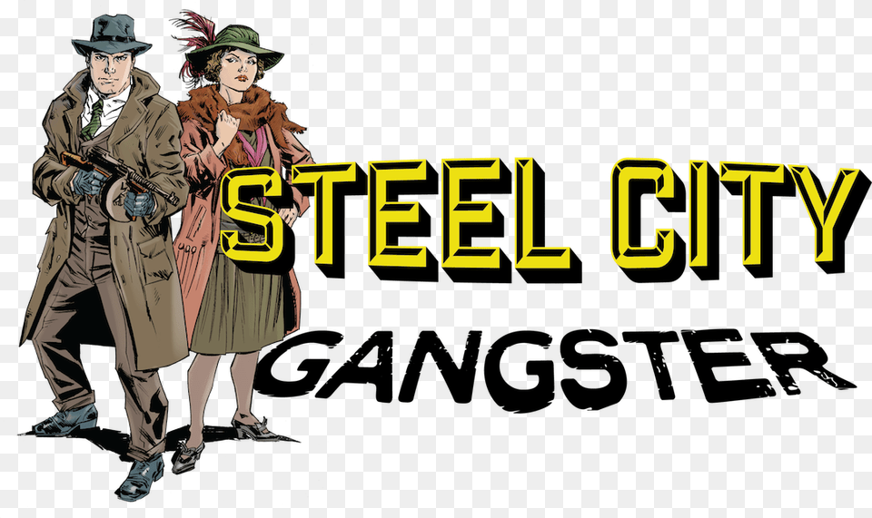 Steel City Gangster Theatre Aquarius, Book, Clothing, Coat, Comics Free Png