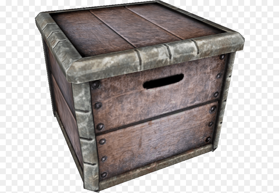 Steel Crate Wood Crate Fallout, Box, Treasure, Mailbox Free Png