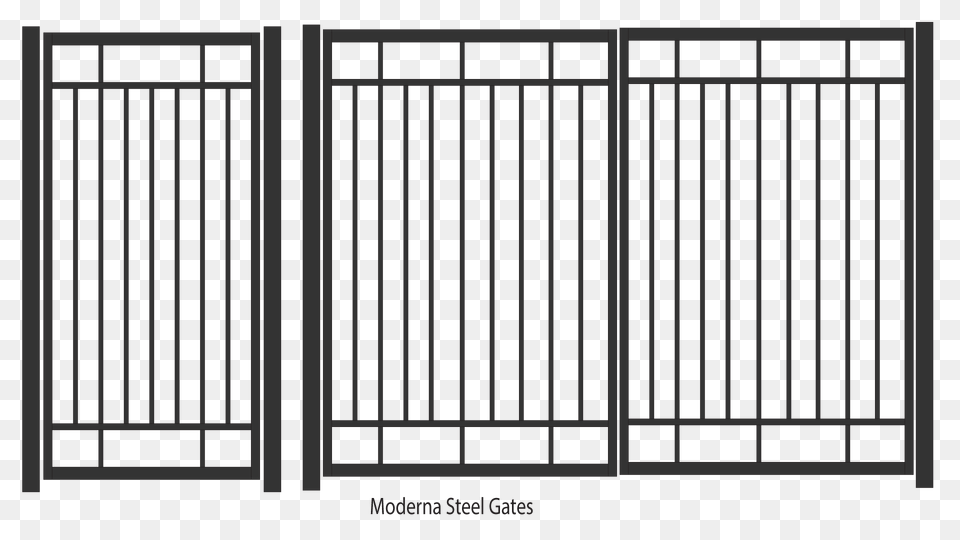 Steel Gate Wrought Iron Gates And Metal Fencing, Fence Png Image