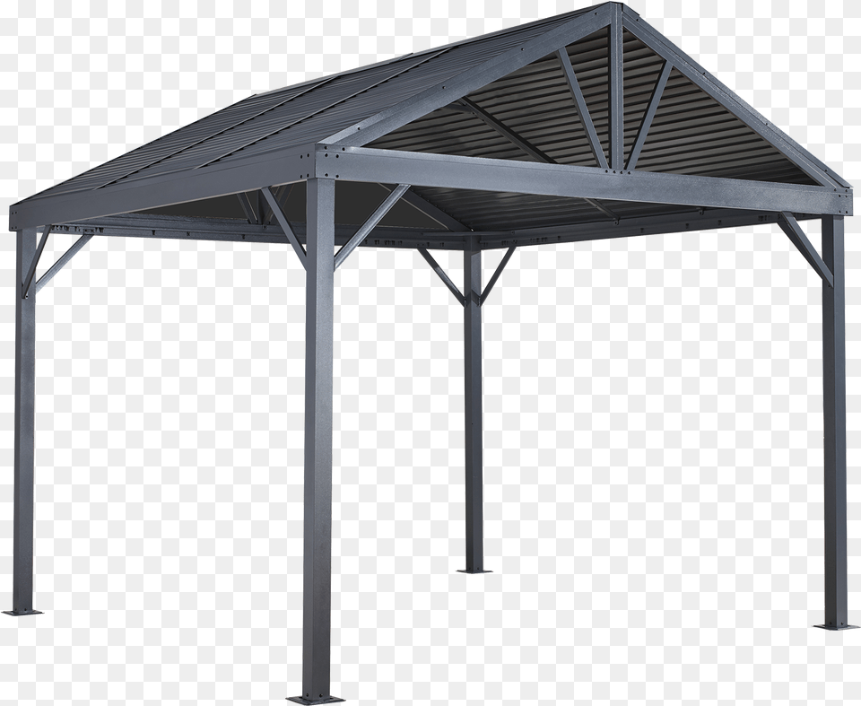 Steel Gazebo, Outdoors, Canopy Png Image