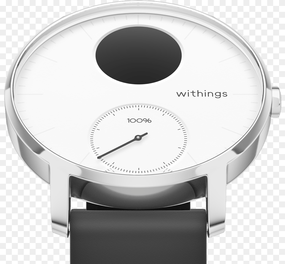 Steel Hr Withings Steel Hr 36mm White, Arm, Body Part, Person, Wristwatch Free Png