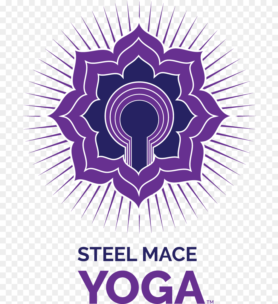 Steel Mace Yoga Patrol Police Logo Ukraine, Advertisement, Poster, Purple, Art Png Image