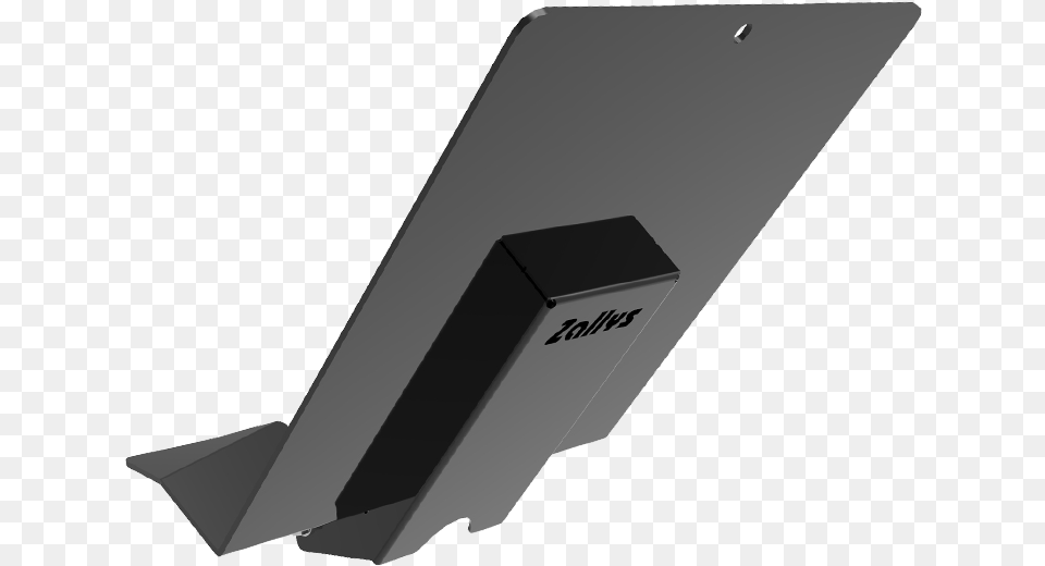 Steel Notepad Holder For K Series Horizontal, Wedge, Gray, Electronics, Screen Free Png