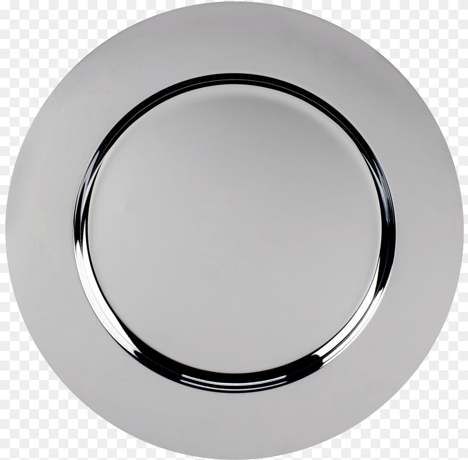 Steel Plate Picture All Stainless Steel Charger Plate, Dish, Food, Meal, Platter Png