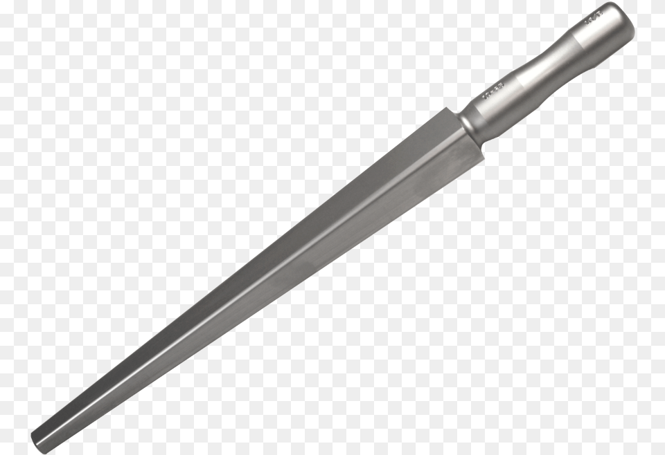 Steel Ring Mandrel Square Rounded Corners Tapered End Mill Blade, Sword, Weapon, Dagger, Knife Free Png Download