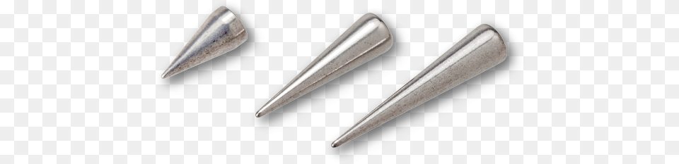 Steel Screw On Spike Steel Spike, Wedge, Blade, Dagger, Knife Png