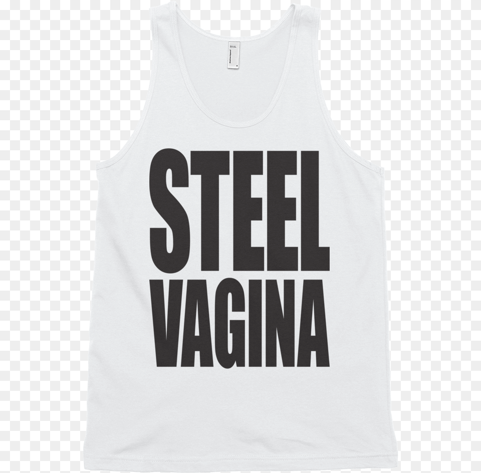 Steel Vagina Tank, Clothing, Tank Top, T-shirt, Vest Png