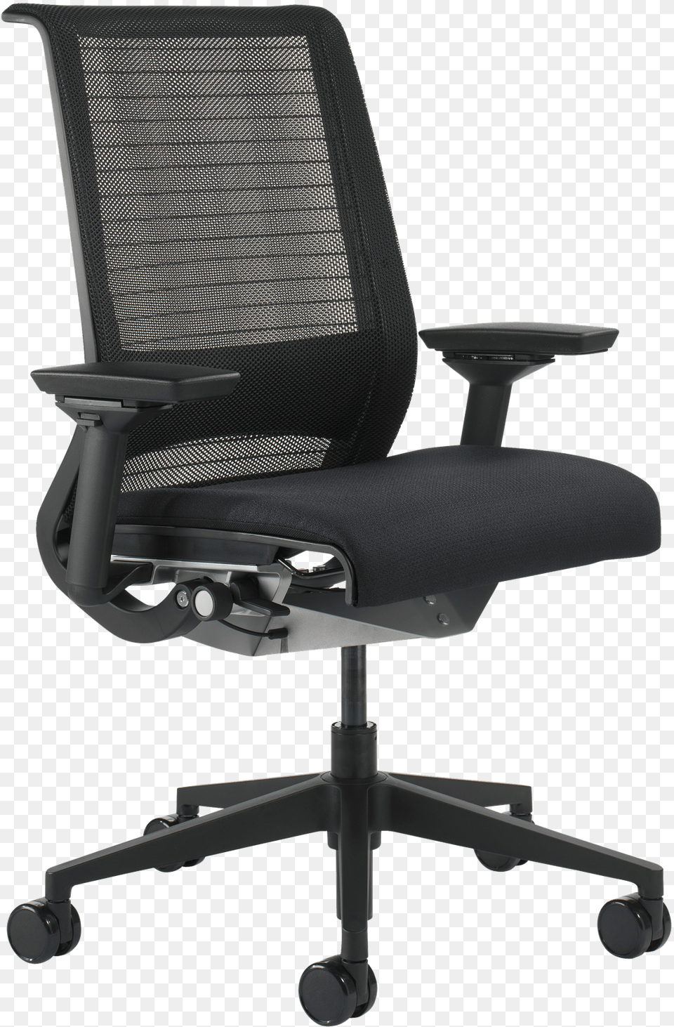Steelcase Think Chair Black, Cushion, Furniture, Home Decor, Headrest Free Png