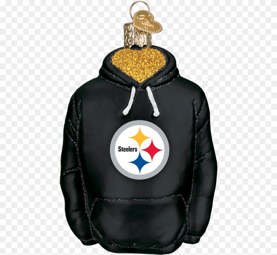 Steelers Christmas Tree Decorations, Clothing, Coat, Hoodie, Jacket Png Image