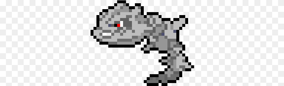 Steelix Steelix Pixel Art, Qr Code, Animal, Gecko, Lizard Free Png