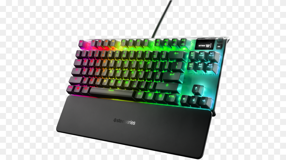 Steelseries Apex 7 Tkl, Computer, Computer Hardware, Computer Keyboard, Electronics Free Png Download