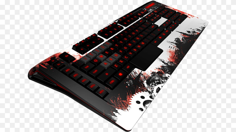 Steelseries Gw2 Keyboard Dota 2 Edition Keyboard, Computer, Computer Hardware, Computer Keyboard, Electronics Free Png Download