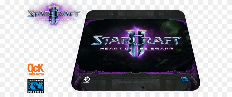 Steelseries Starcraft Ii Heart Of The Swarm Mousepad Pc Game, Purple, Home Decor Free Png Download