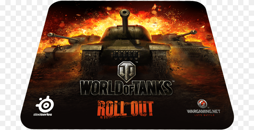 Steelseries World Of Tanks Peripherals Steelseries Qck World Of Tanks, Armored, Military, Tank, Transportation Png Image