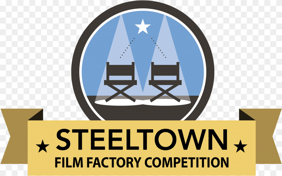 Steeltown Film Factory Event Steeltown Entertainment, Photography, Logo, Furniture, Symbol Free Png