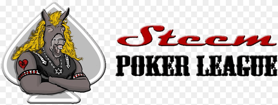 Steem Poker Legue Logo Schrift Music Logo Design, Book, Comics, Publication, Person Free Png Download