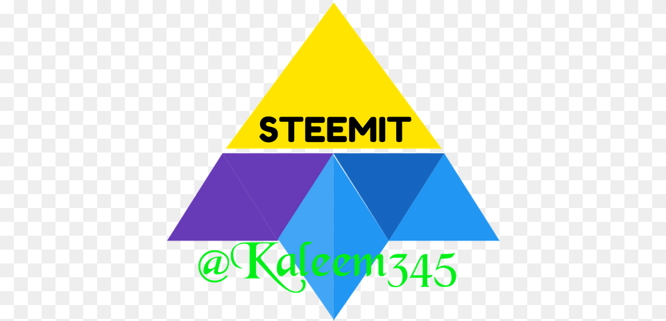 Steemit Dp Logo, Triangle Free Png