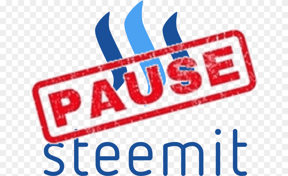 Steemit Paused Graphic Design, Sticker, Logo, Dynamite, Weapon Png