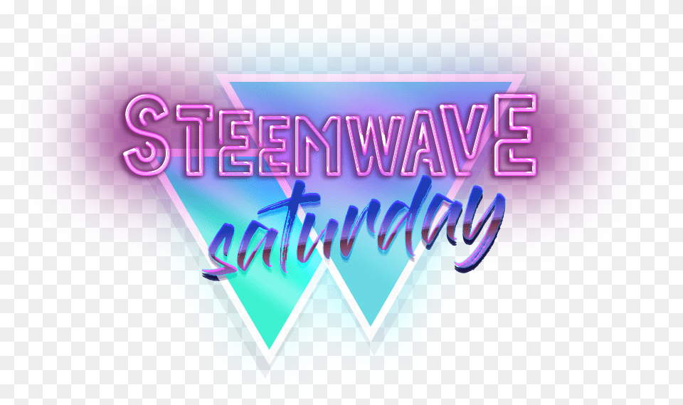 Steemwave Saturday Logo Graphic Design, Purple, Art, Graphics, Light Free Transparent Png
