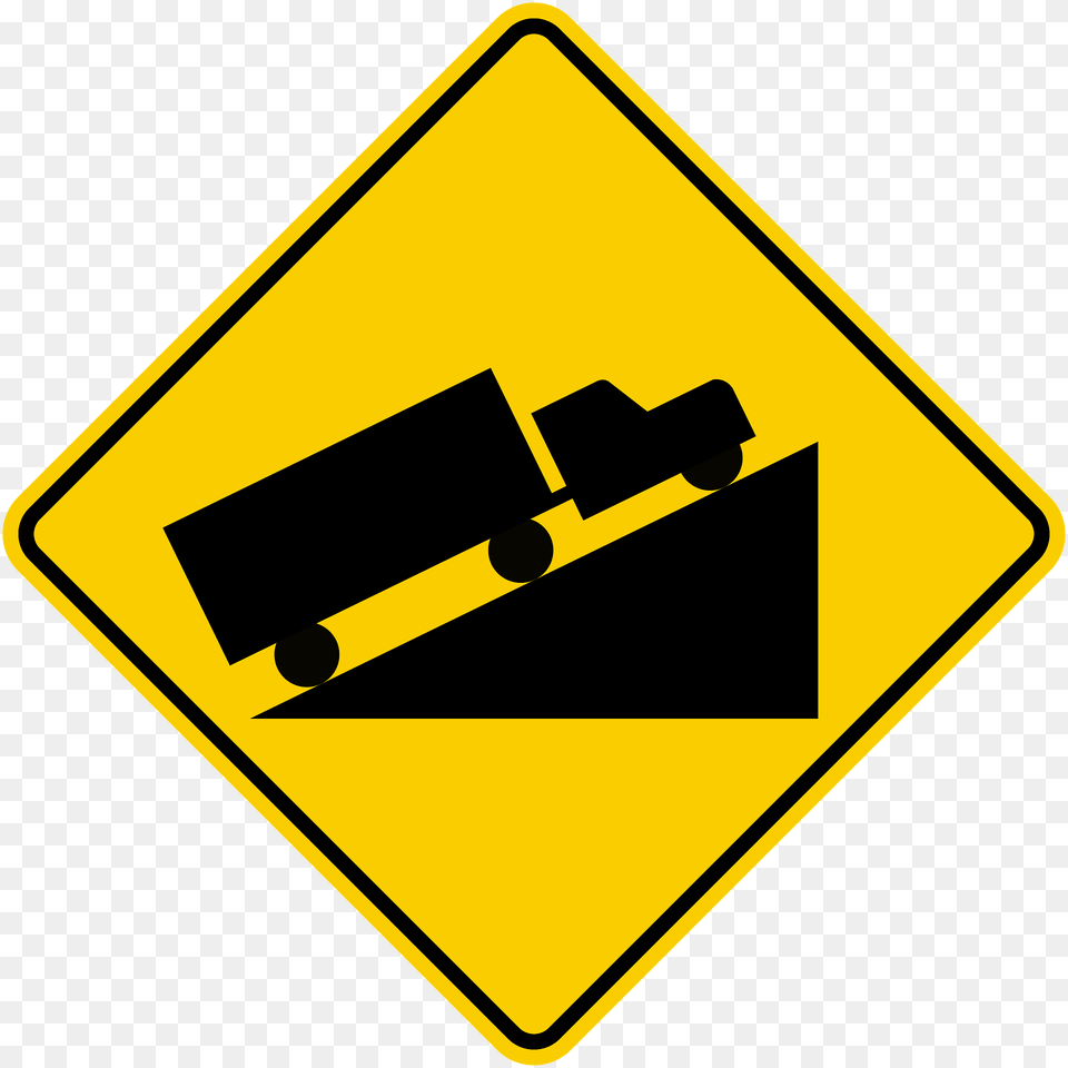Steep Grade Upwards Sign In Colombia Clipart, Symbol, Road Sign Png Image