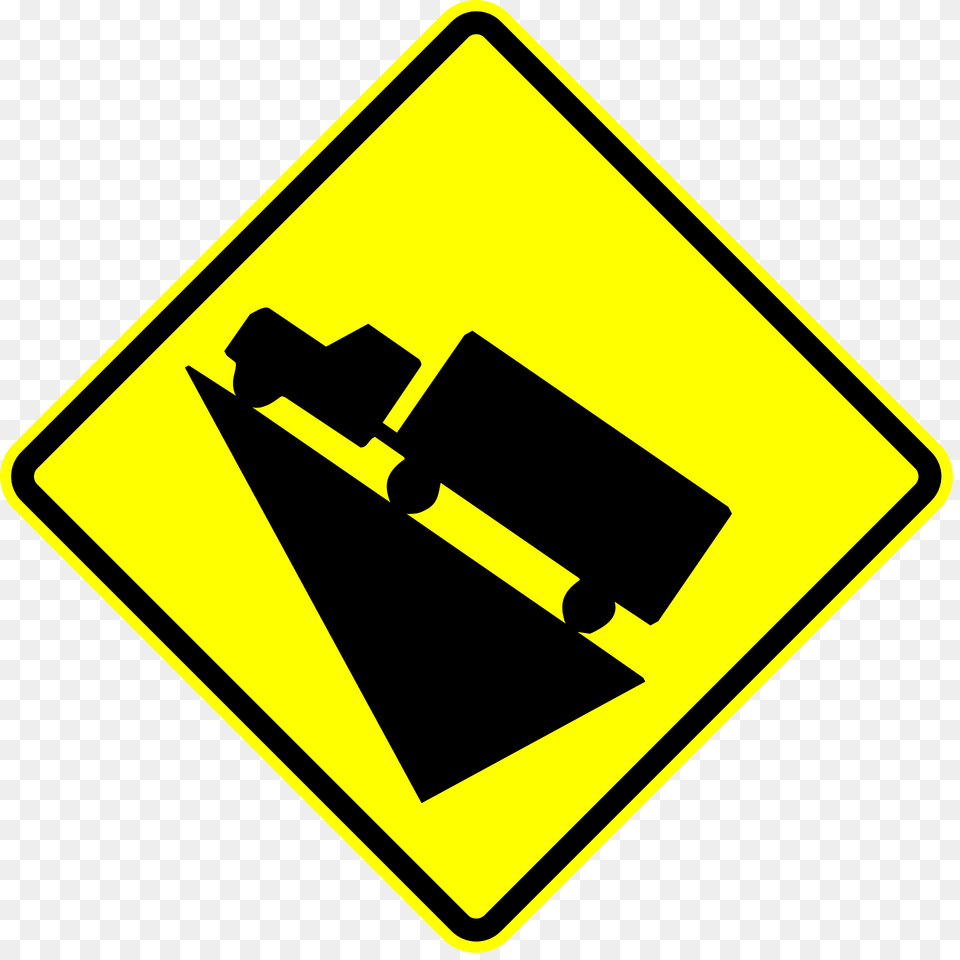 Steep Grade Upwards Sign In Panama Clipart, Symbol, Road Sign Free Png Download