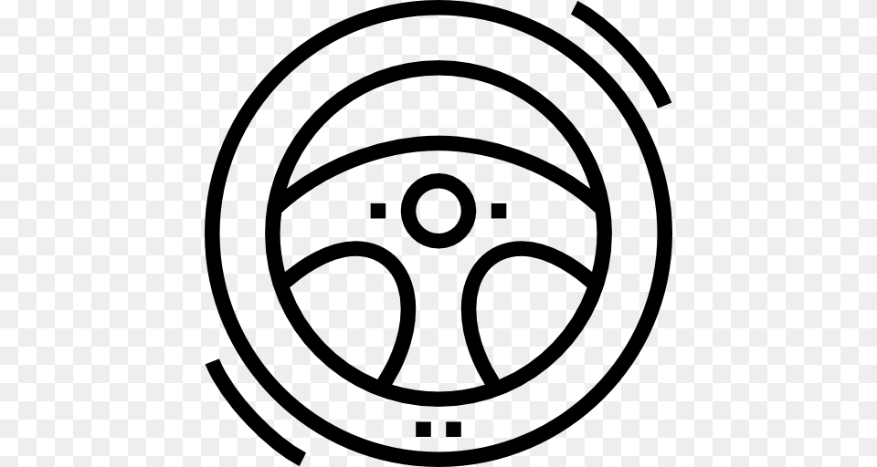 Steering Wheel, Ammunition, Grenade, Weapon, Transportation Png Image