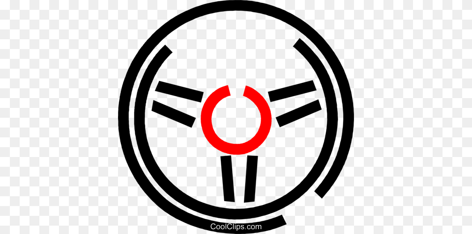 Steering Wheel Royalty Vector Clip Art Illustration, Transportation, Vehicle, Disk Free Transparent Png