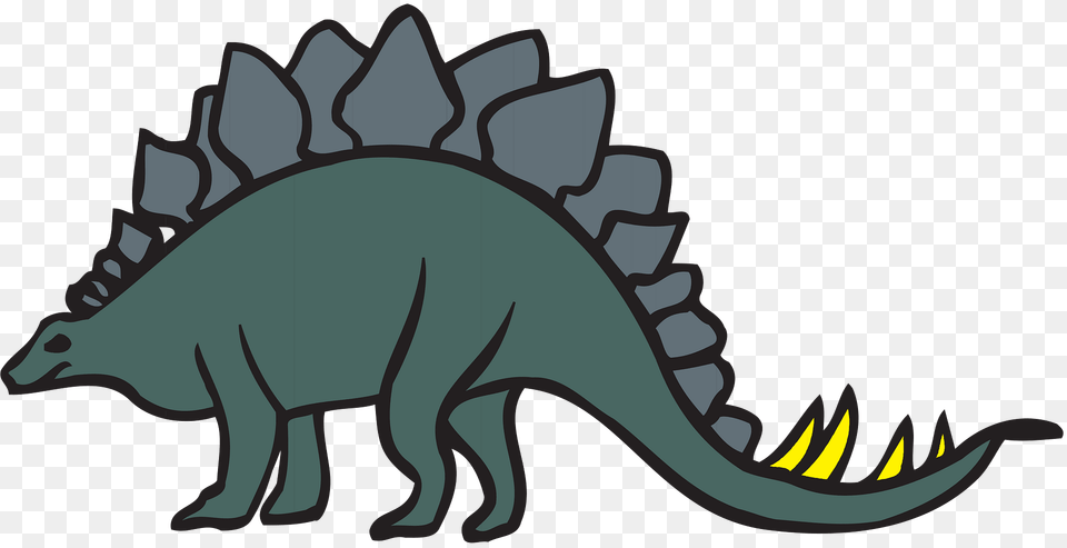 Stegosaurus Clipart, Animal, Dinosaur, Reptile Free Png Download