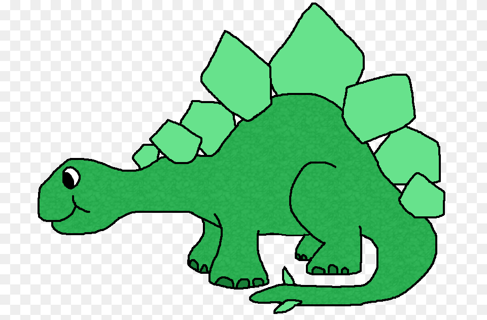 Stegosaurus Clipart Funny, Green, Animal, Reptile, Fish Free Transparent Png