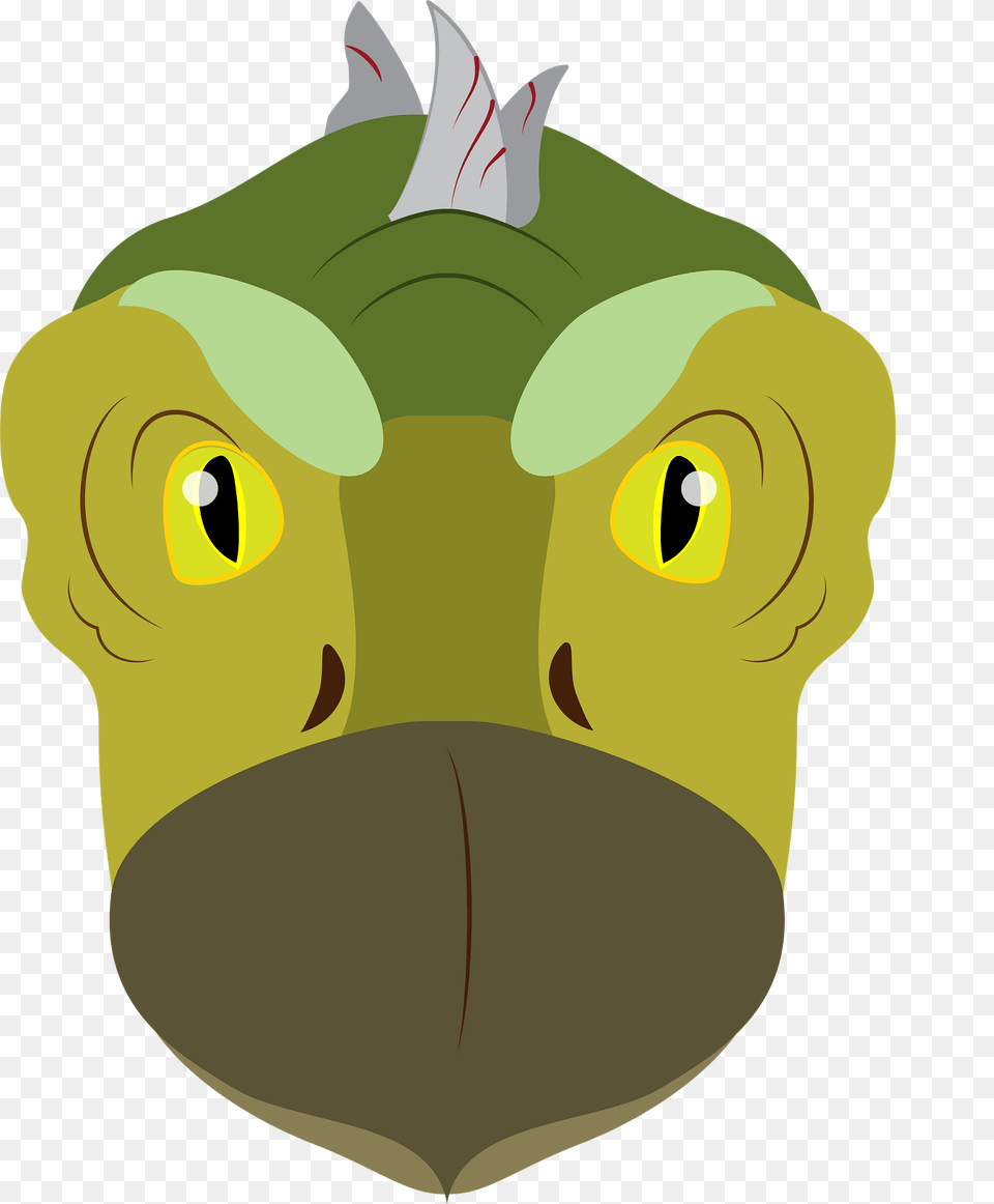 Stegosaurus Face Clipart, Cartoon, Head, Person, Animal Free Png