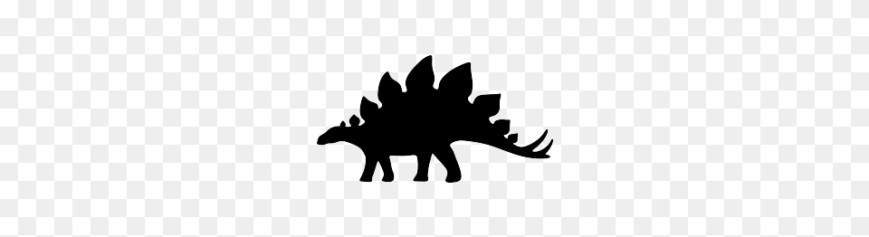 Stegosaurus Silhouette My New Toy Silhouette, Stencil, Animal, Kangaroo, Mammal Free Png