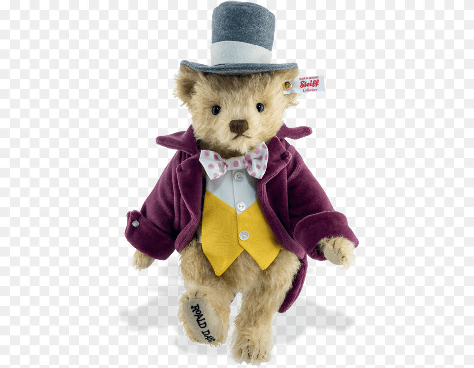 Steiff Bear Limited Edition, Plush, Toy, Accessories, Formal Wear Png Image