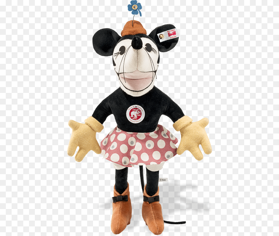 Steiff Bear Minnie Mouse Steiff, Plush, Toy, Person, Doll Free Png