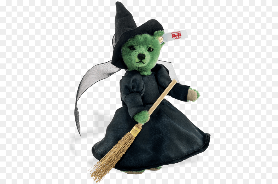 Steiff Bear Wizard Of Oz Steiff Bear, Teddy Bear, Toy, Broom Png Image