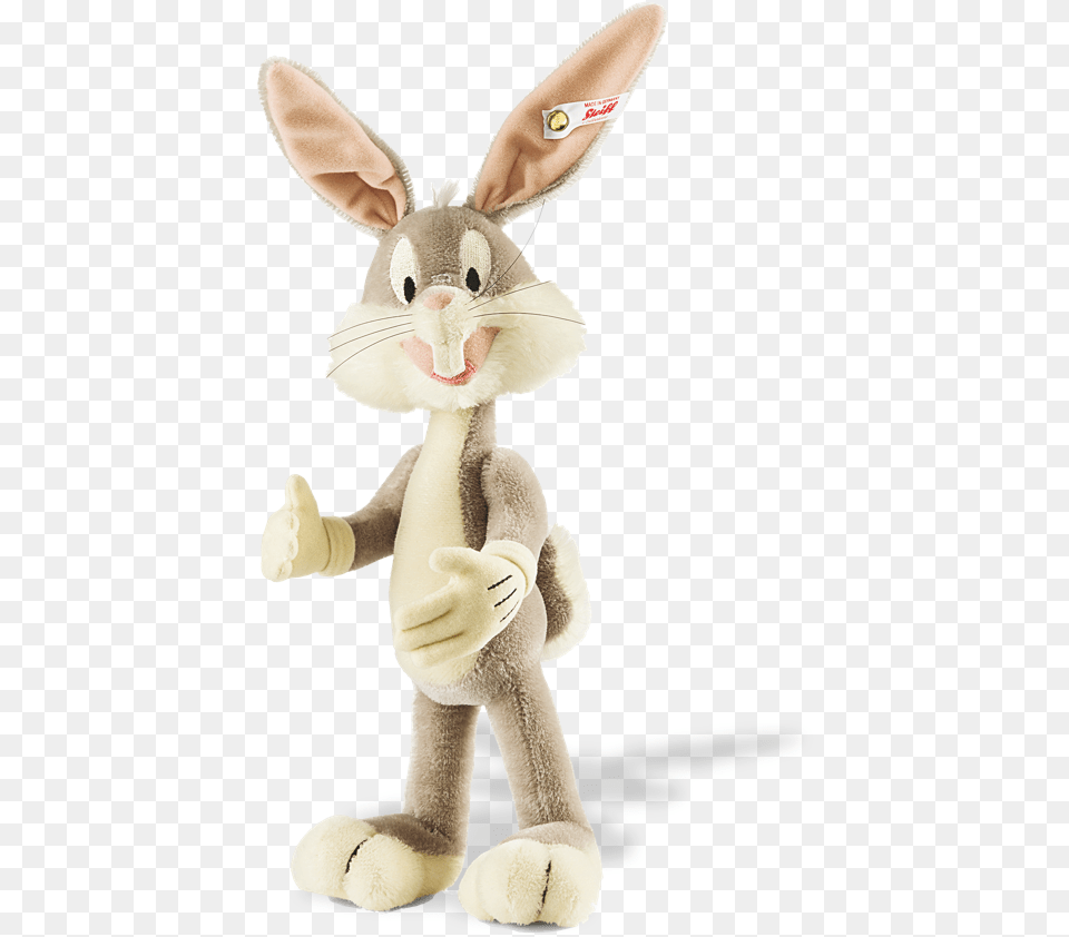 Steiff Bugs Bunny Cool Carrot Loving Rabbit Stuffed Toy, Plush, Figurine Free Transparent Png