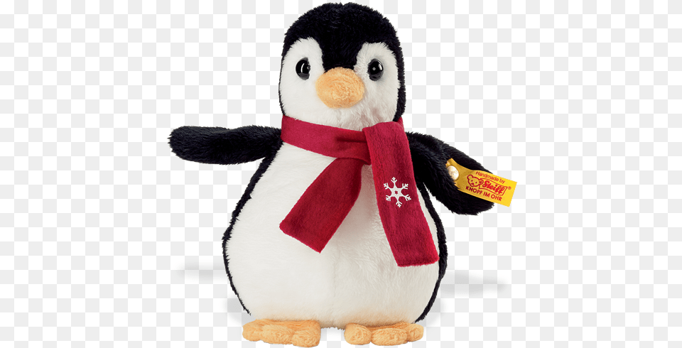 Steiff Flaps Christmas Penguin Steiff Flaps Penguin Black White Size 9 12 Months, Teddy Bear, Toy Png Image